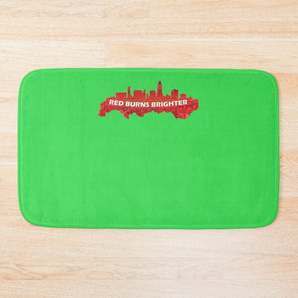 Item preview, Nebraska Red Burns Brighter Sticker designed and sold by IsabellMetz.