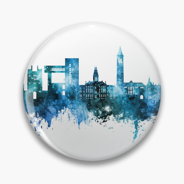 Item preview, Ithaca New York Skyline designed and sold by ArtPrints.