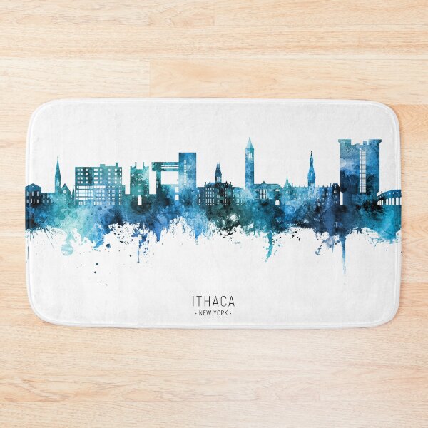 Item preview, Ithaca New York Skyline designed and sold by ArtPrints.