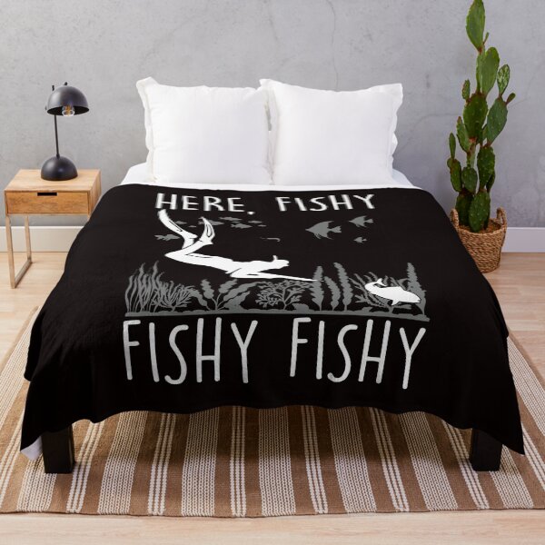 Item preview, Funny Spearfishing Freedive Fishing Hunting Spearfisher Fish designed and sold by TomGiantDesigns.