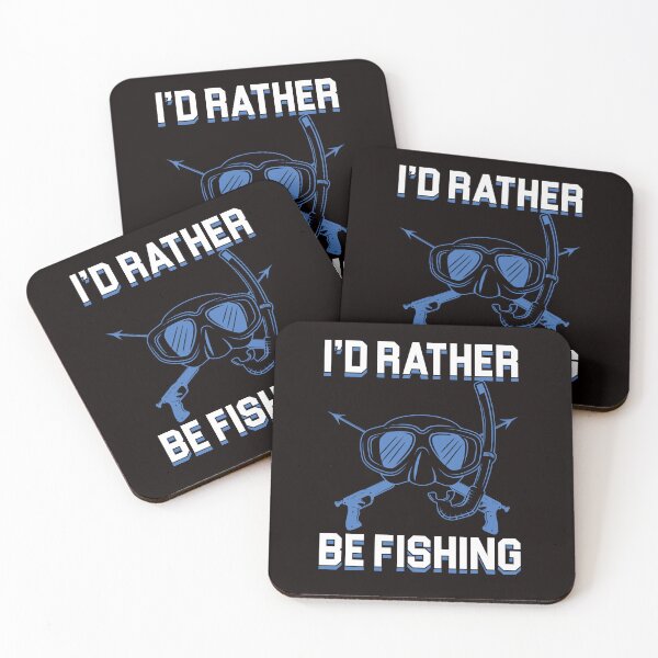 Item preview, Fishing Spearfishing Freedive Spearfisher Diver Fish Hunting designed and sold by TomGiantDesigns.