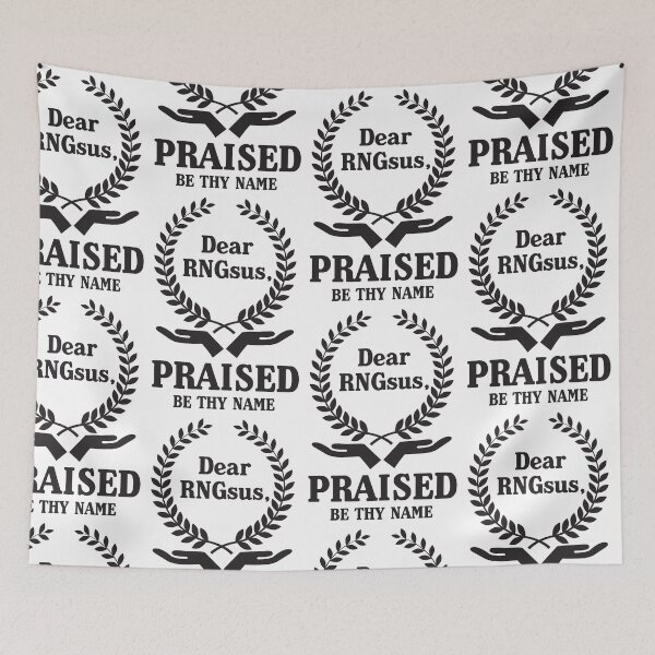 Item preview, Gamer: Dear RNGsus. Praised be thy name!  designed and sold by nektarinchen.