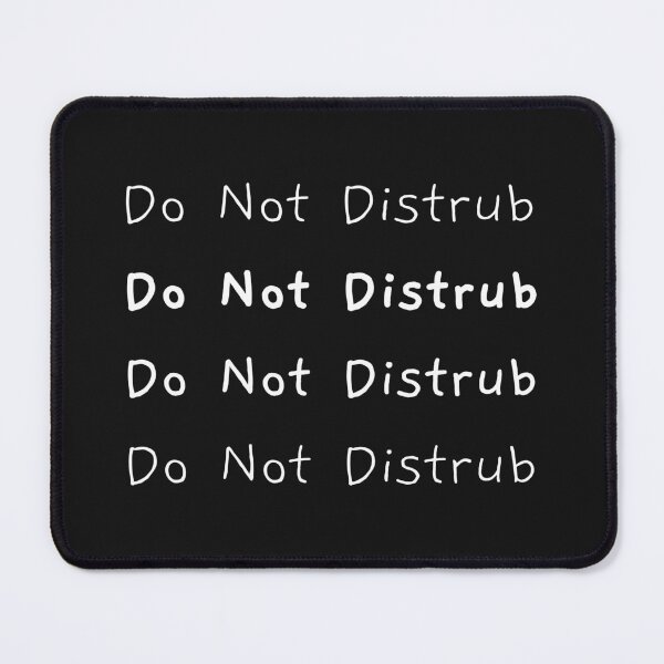 Item preview, Kdrama | Twenty Five Twenty One | Do Not Distrub | Do Not Disturb | White Text | designed and sold by KDramaHyeong.