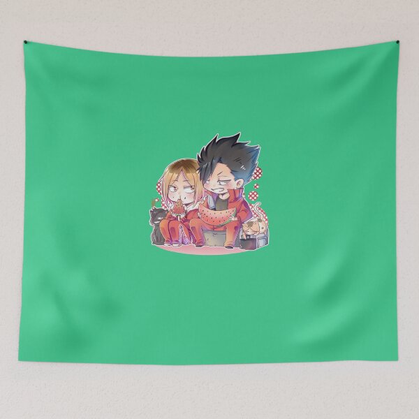 Item preview, Nekoma Lunch Time Sticker designed and sold by AnneliReich.