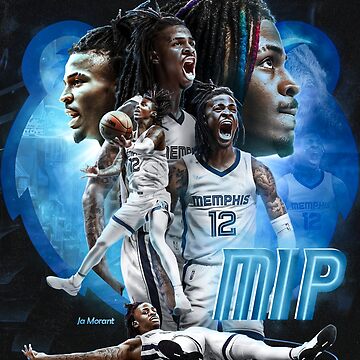 Ja Morant Memphis Grizzlies Jersey Art Board Print by SAYIDOWjpg