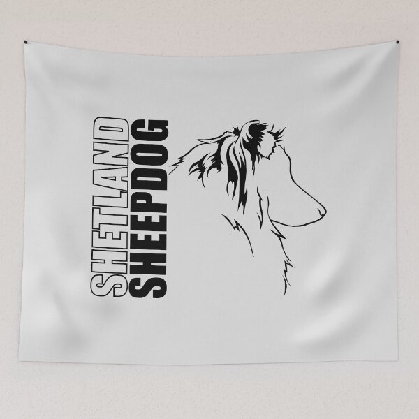 Item preview, Shetland Sheepdog Dog Profile Herding Sheltie Dog designed and sold by dogarts.