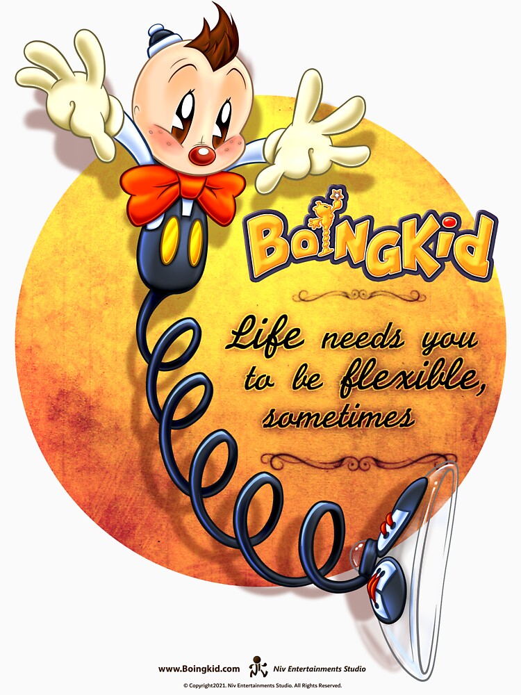 Thumbnail 7 of 7, Classic T-Shirt, Boingkid Design #5 designed and sold by Niv-Studio.