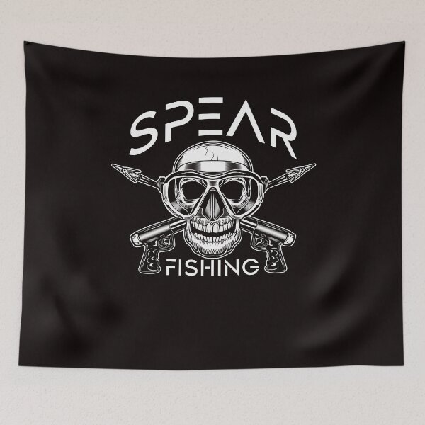 Item preview, Spearfishing Spearfisher Speargun Underwater Spear Freedive designed and sold by TomGiantDesigns.