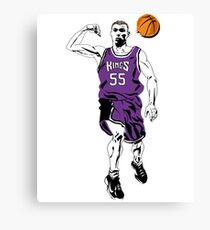 Jason Williams White Chocolate Basketball Canvas Print
