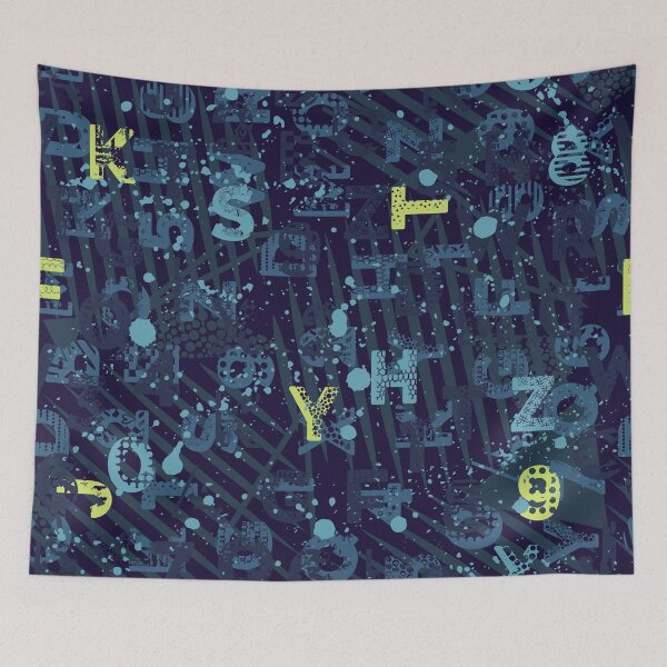 Item preview, Pattern Design (English alphabet) designed and sold by kims-club.