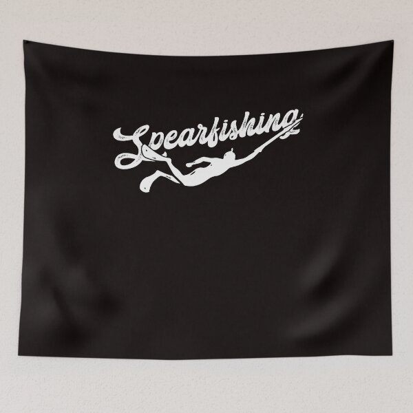 Item preview, Spearfishing Spearfisher Speargun Underwater Freedive Spear designed and sold by TomGiantDesigns.