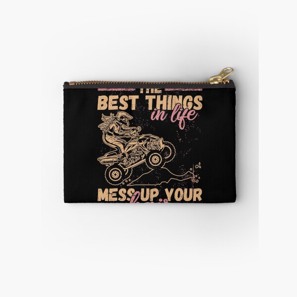 Item preview, Best Things In Life Mess Up Hair ATV Quad Biker designed and sold by Fabvity.