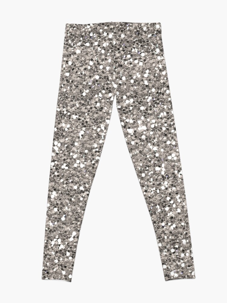 Silver Glitter Leggings for Sale by indulgemyheart