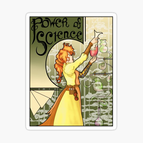 The Science of Steampunk Sticker