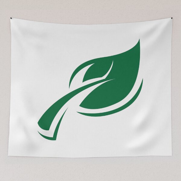 Item preview, Team Green Leaf Symbol green life - leaf symbol designed and sold by AndreMi.