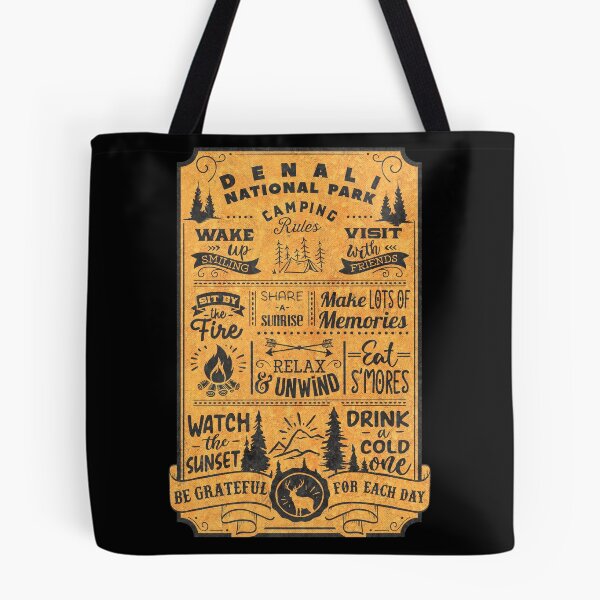 Item preview, Denali National Park Camping Rules designed and sold by JordanHolmes.