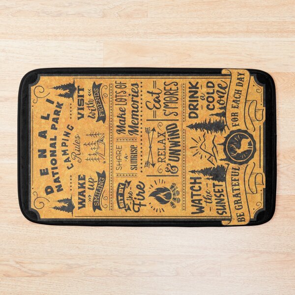 Item preview, Denali National Park Camping Rules designed and sold by JordanHolmes.