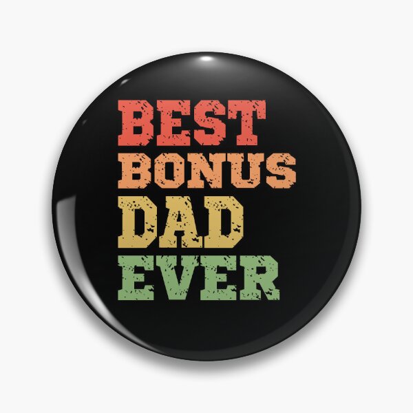 Item preview, Best Bonus Dad Ever Stepdad Retro Vintage Distressed Style Fathers Day Gift designed and sold by niftee.