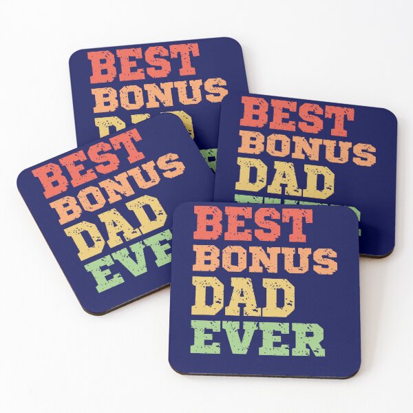 Item preview, Best Bonus Dad Ever Stepdad Retro Vintage Distressed Style Fathers Day Gift designed and sold by niftee.