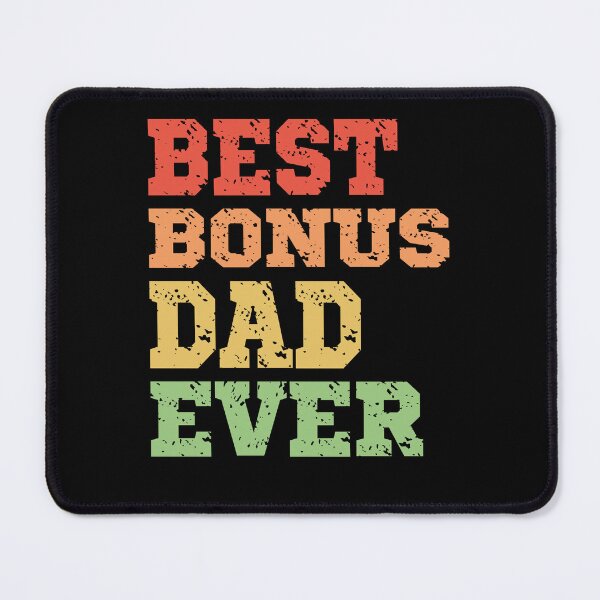 Item preview, Best Bonus Dad Ever Stepdad Retro Vintage Distressed Style Fathers Day Gift designed and sold by niftee.