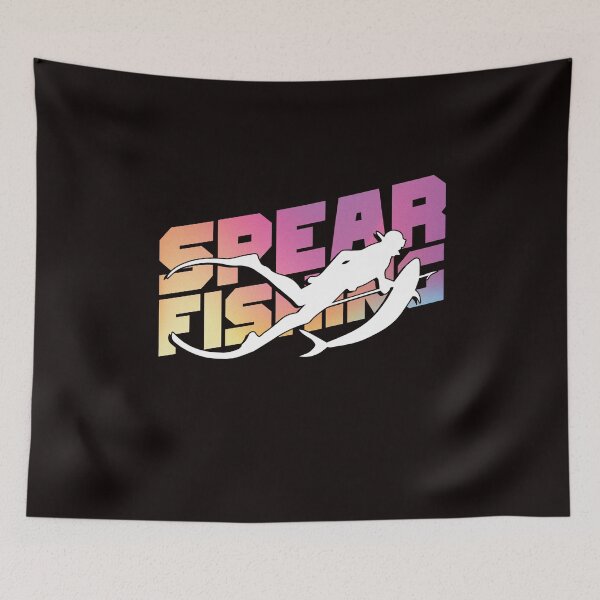 Item preview, Spearfishing Spearfisher Underwater Speargun Freedive Spear designed and sold by TomGiantDesigns.