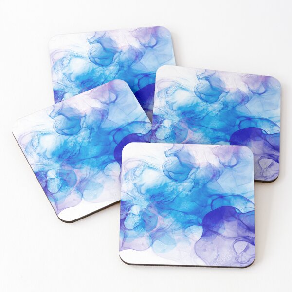 Item preview, Inks blue tones - designed and sold by sandigitalart.