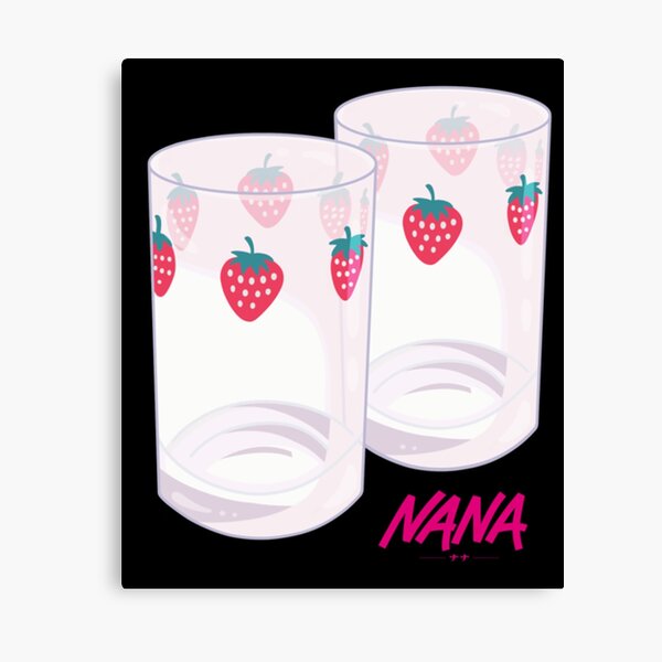 NANA Oosaki Nana Anime Water Cup Strawberry Glass Heat-resistant Milk Cup  Gift