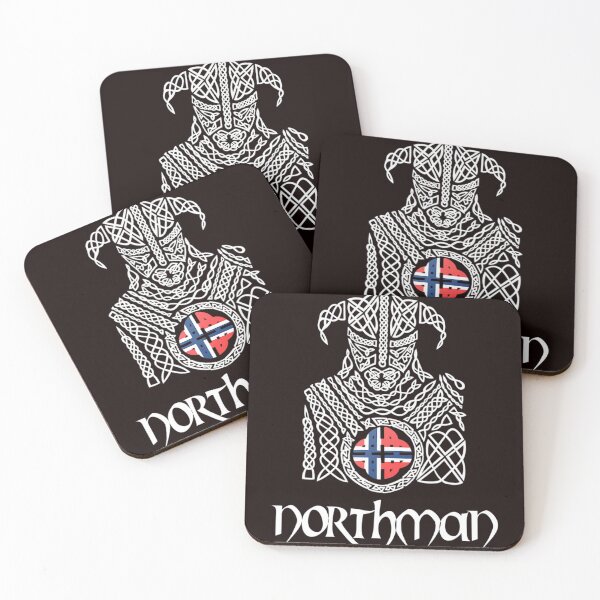 Item preview, Nordic Norway Viking with Norwegian Flag  designed and sold by EdwardSamuels.