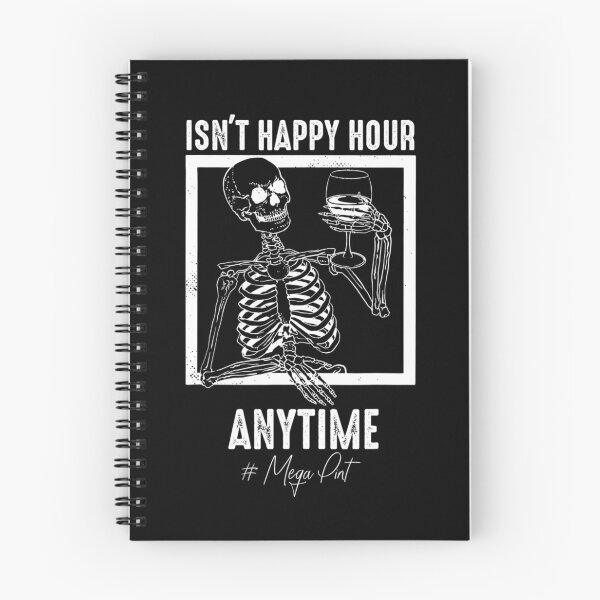 Item preview, Funny Mega Pint - Isn't Happy Hour Anytime Mega Pint designed and sold by TARABENNIE01.