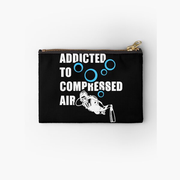 Item preview, Addicted To Compressed Air Scuba Diver designed and sold by TeeRepublic.