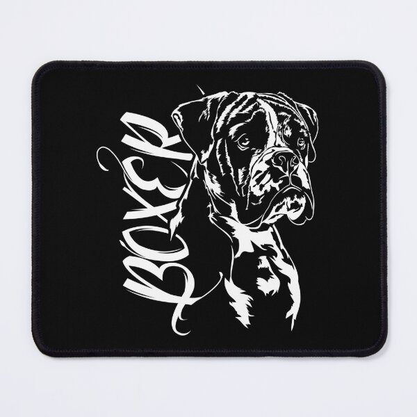 Item preview, Boxer dog dog portrait portrait designed and sold by dogarts.