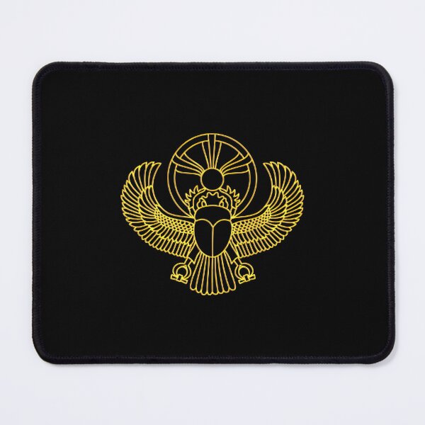 Item preview, Egyptian Winged Scarab, beetle, golden, sun, symbol, lucky charm, ancient Egypt, mythology designed and sold by nitty-gritty.
