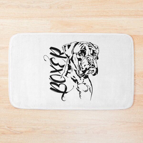 Item preview, Boxer dog dog portrait portrait designed and sold by dogarts.