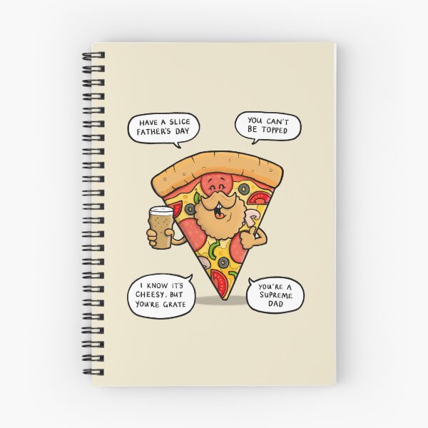 Item preview, Fathers Day Pizza Puns designed and sold by carlbatterbee.
