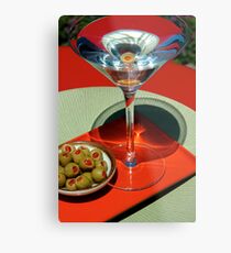 Martini Metal Print