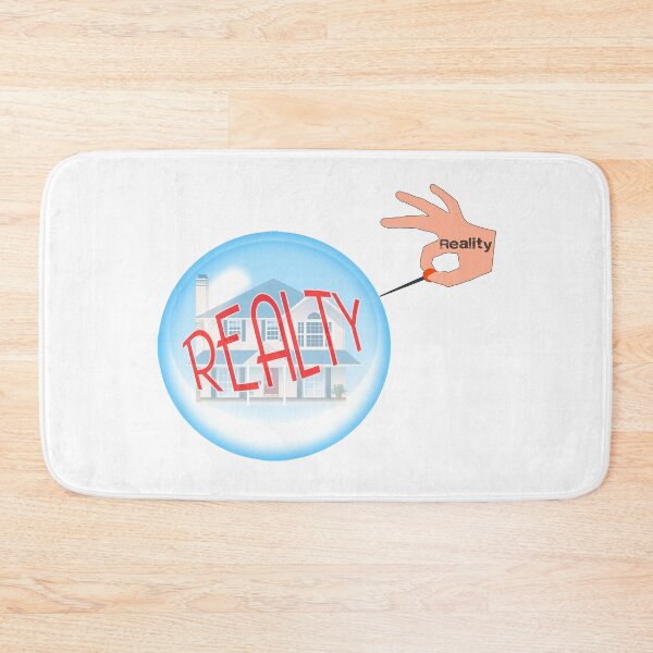 Item preview, Realty vs. Reality (housing bubble) designed and sold by Signs for Dark Times.