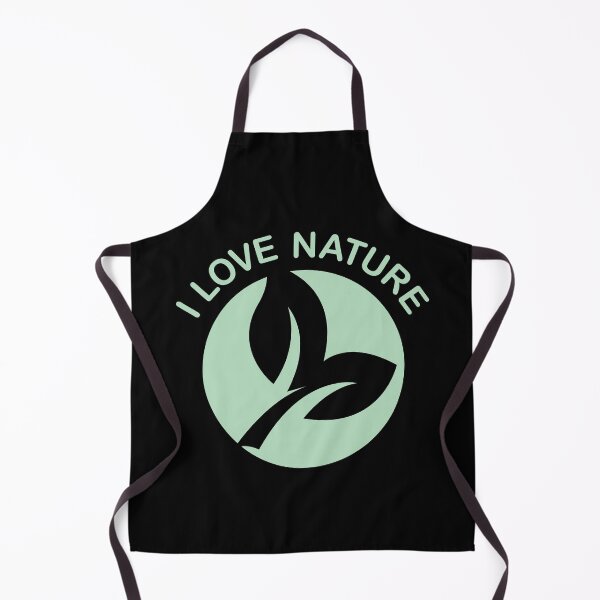 Item preview, We love nature symbol with leaf - nature love designed and sold by AndreMi.