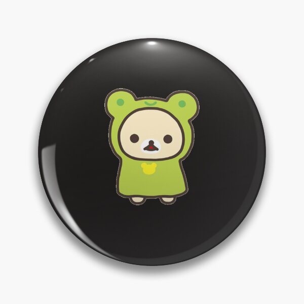 Item preview, korilakkuma frog costume Sticker designed and sold by Grartmann.