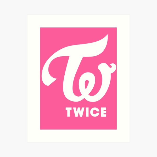 Logo Twice Logo Art Prints Redbubble