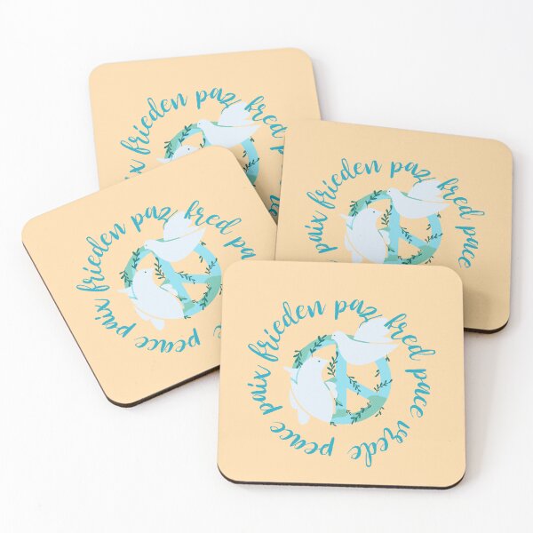 Item preview, Spread Peace Not Fear. Multilingual Earth Peace Sign With Doves designed and sold by Rebel-Design.