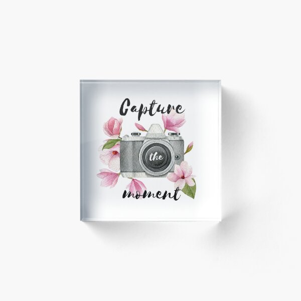 Capture the moment Acrylic Block