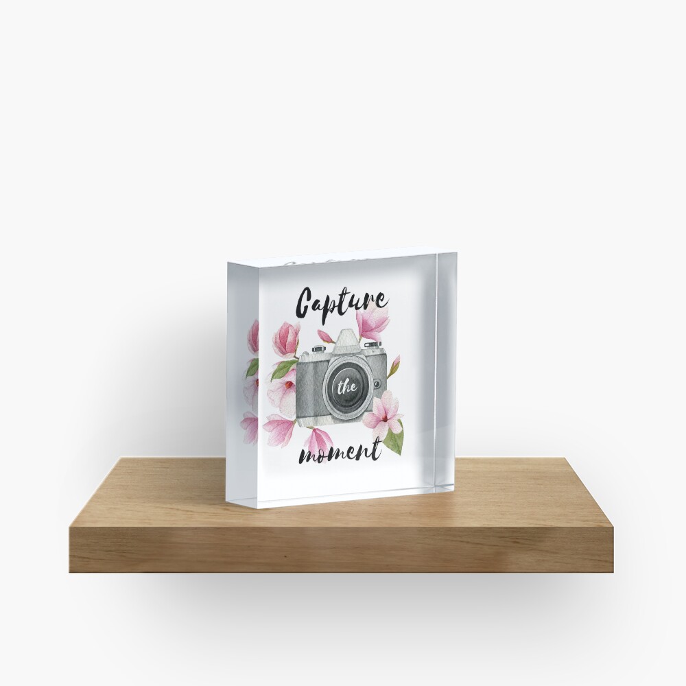 Capture the moment Acrylic Block