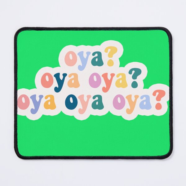 Item preview, Oya Oya Oya Cute Kuroo Bokuto Akaashi sticker Sticker designed and sold by SarahaWolff.