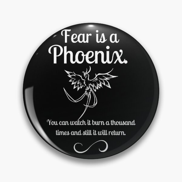 Item preview, Fear Is A Phoenix . Six of Crows Book Quote designed and sold by yoshra.