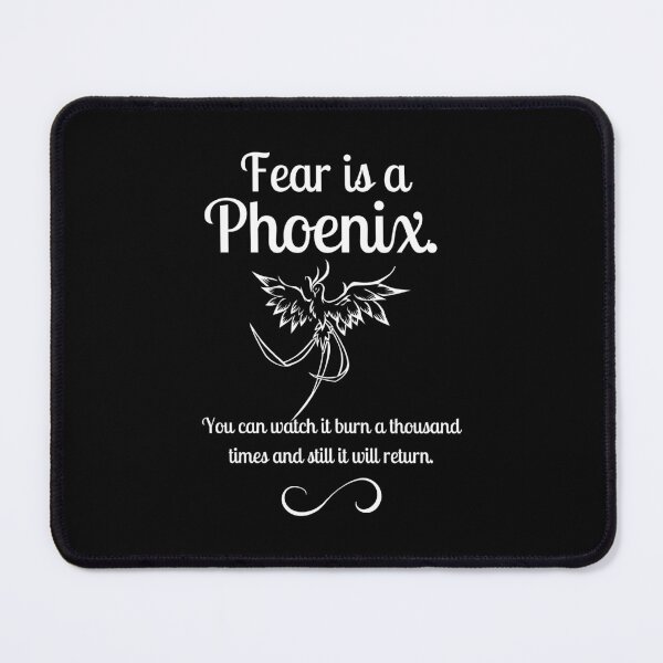 Item preview, Fear Is A Phoenix . Six of Crows Book Quote designed and sold by yoshra.