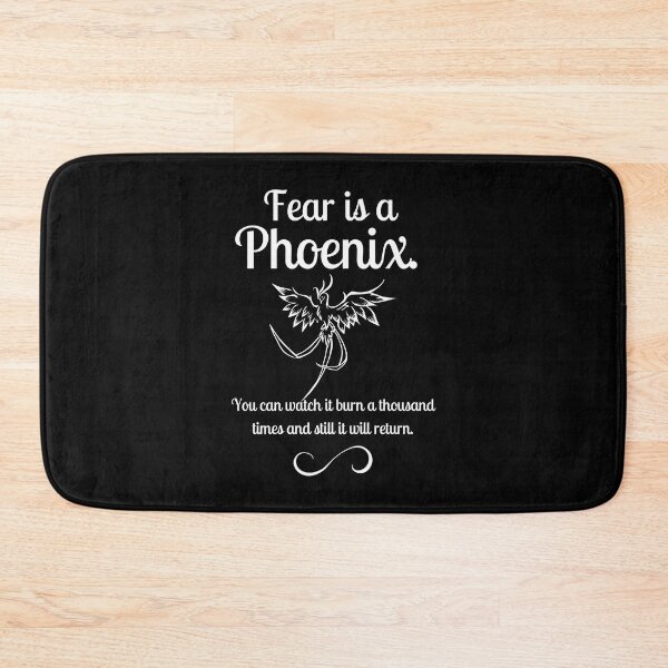 Item preview, Fear Is A Phoenix . Six of Crows Book Quote designed and sold by yoshra.