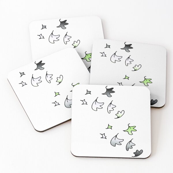 Item preview, Agender Heartstopper leaves designed and sold by Skeevy.