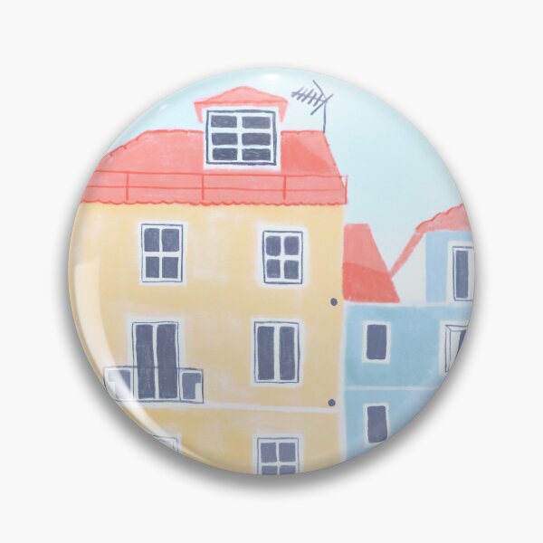 Item preview, Painted building art designed and sold by AlexSin.