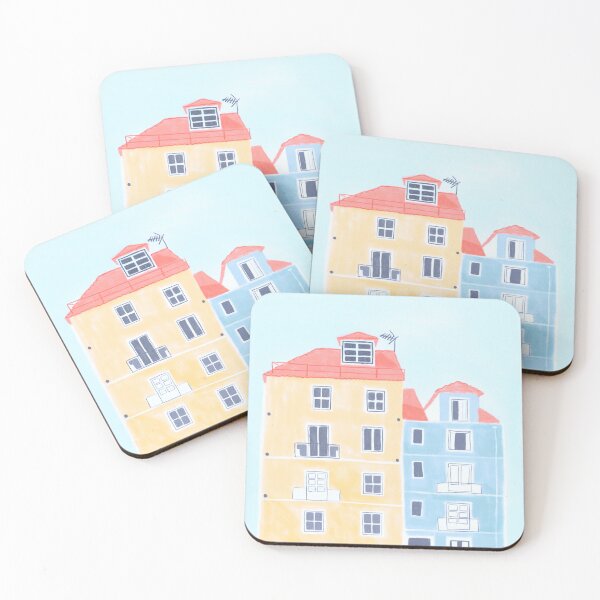 Item preview, Painted building art designed and sold by AlexSin.