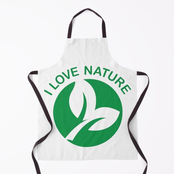 Item preview, I love nature with leaf symbol - nature love designed and sold by AndreMi.